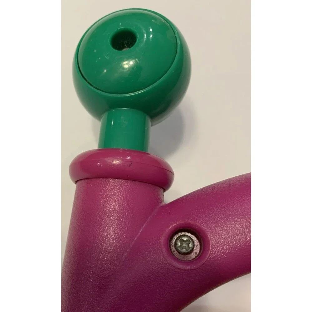 Rockin Radio Barney The Dinosaur Purple Music Tested & Works Vintage 1990's